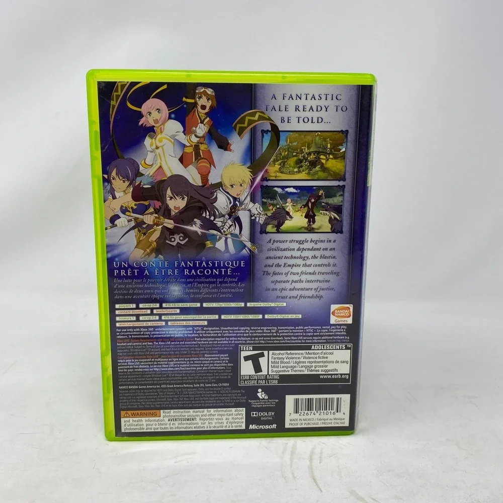 Tales of‎ Vesperia (Microsoft Xbox 360, 2008)